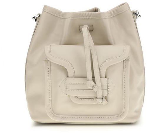 Pierre Hardy Pierre Hardy Beige Calf Leather Bos Taurus Backet Bag