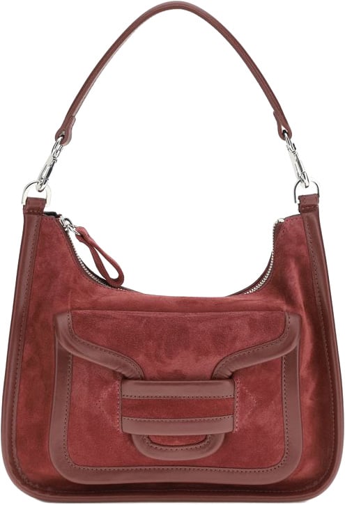 Pierre Hardy Pierre Hardy Bordeaux Calf Leather Bos Taurus Shoulder Bag
