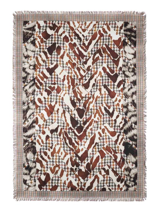 Pierre Louis Mascia Aloeuw Model Pure Silk Artisan Scarf