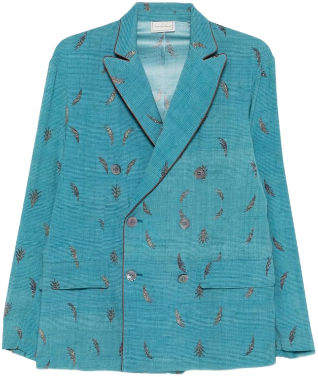 Pierre Louis Mascia Jackets Clear Blue