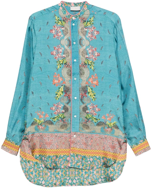 Pierre Louis Mascia Shirts Clear Blue