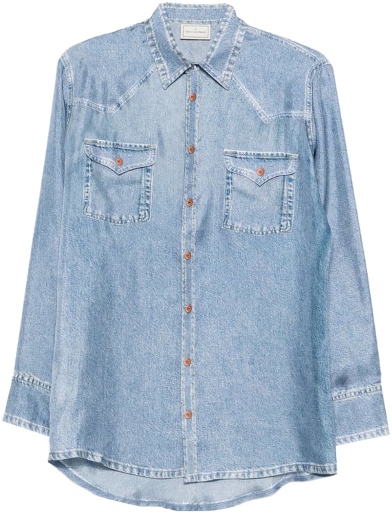 Pierre Louis Mascia Shirts Clear Blue