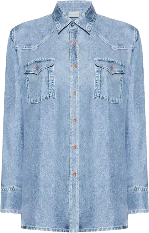 Pierre Louis Mascia Shirts Azzurro