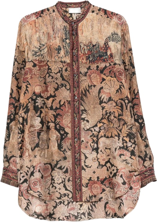Pierre Louis Mascia Shirts Brown