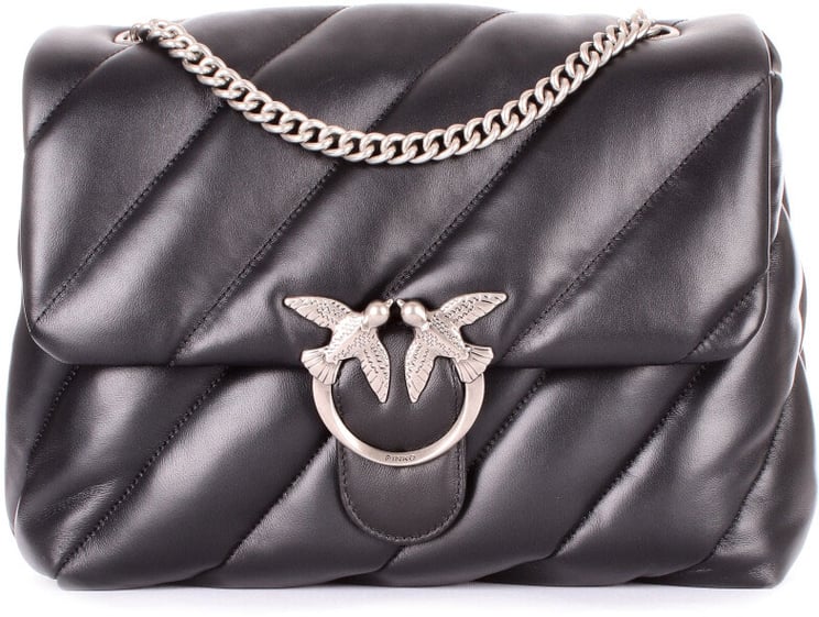 Pinko Bags Nero Silver