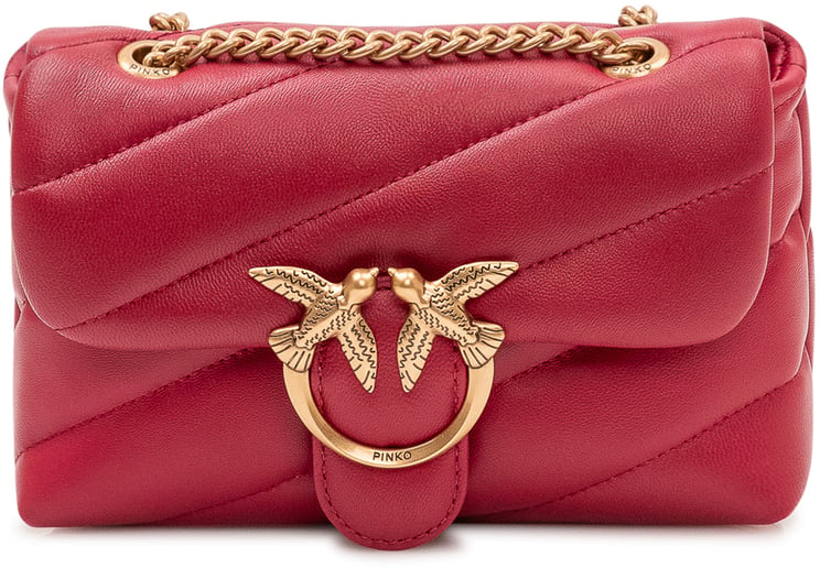 Pinko Borsa Love Puff Baby Trapuntata con Patta e Tracolla