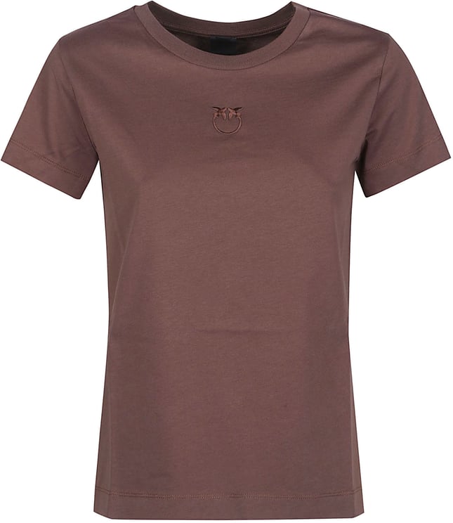 Pinko Bussolotto T-shirt Brown