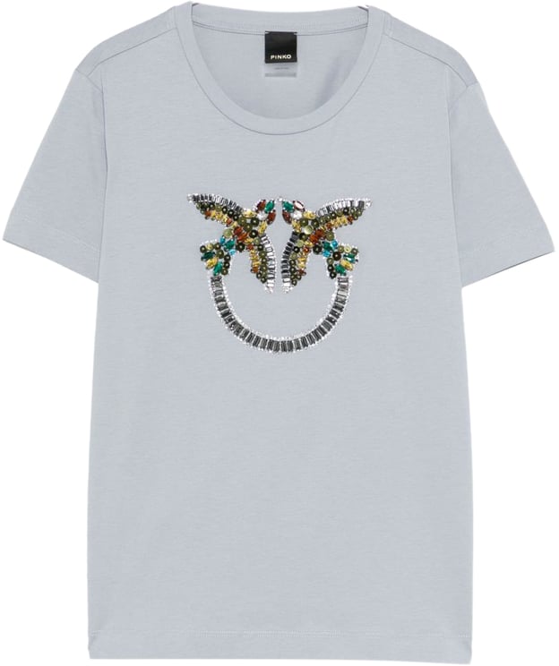 Pinko T-Shirts And Polos Clear Blue