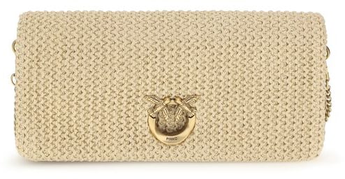 Pinko PINKO Beige Polypropylene Shoulder Bag