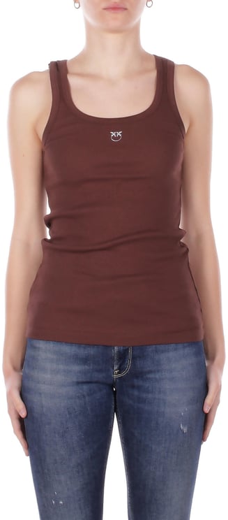 Pinko T-Shirts And Polos Brown