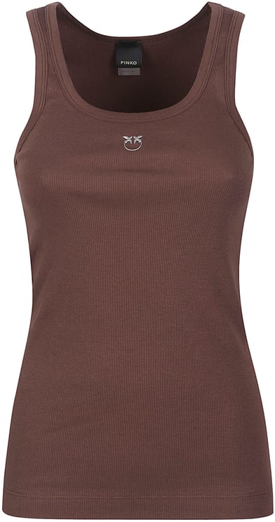 Pinko Calcolatore Tank Top Brown