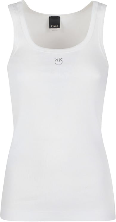 Pinko Calcolatore Tank Top White