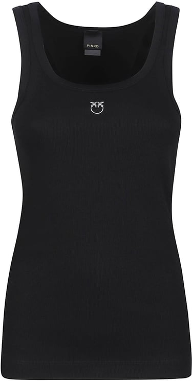 Pinko Calcolatore Tank Top Black