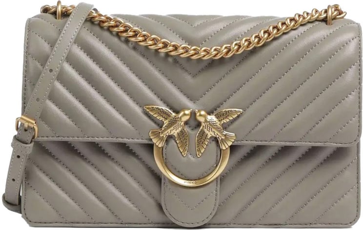 Pinko Shoulder Bags Beige