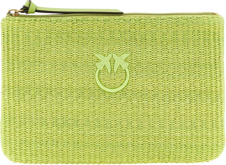 Pinko PINKO Bicolor Polypropylene Clutch Bag