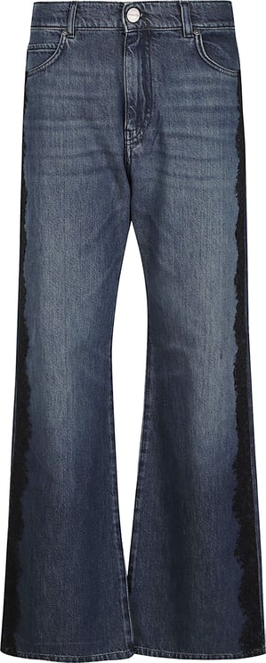 Pinko Wanda Wide Leg Jeans Blue