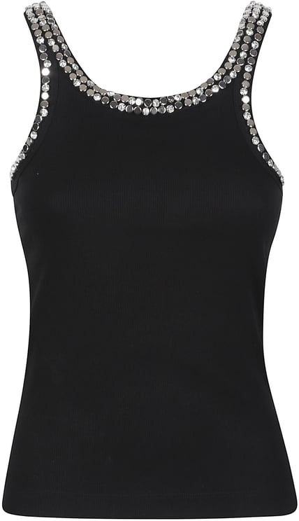 Pinko Coriandoli Tank Top Black