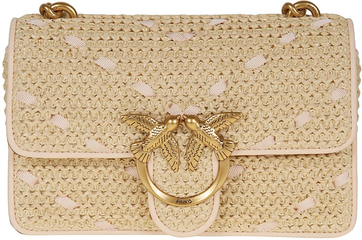 Pinko Love One Mini Light Bag Nude