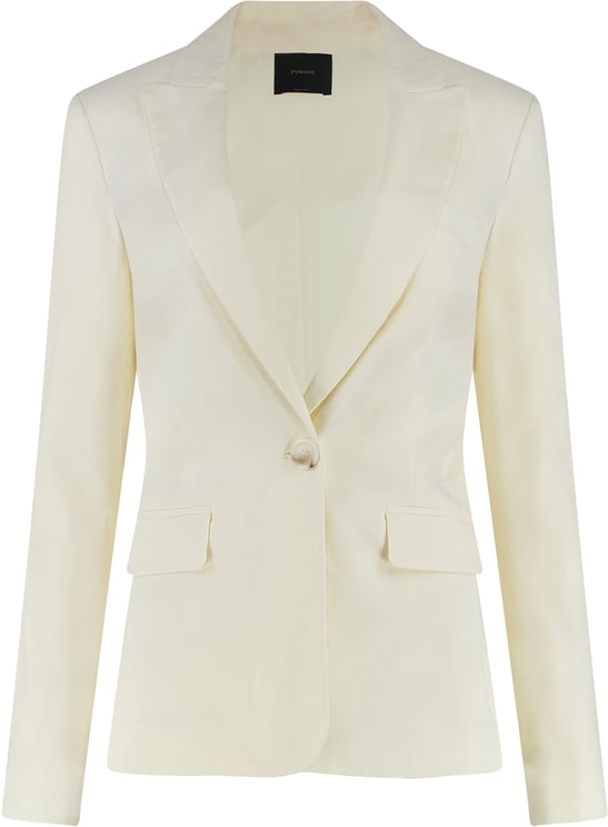 Pinko Equilibrata linen blazer