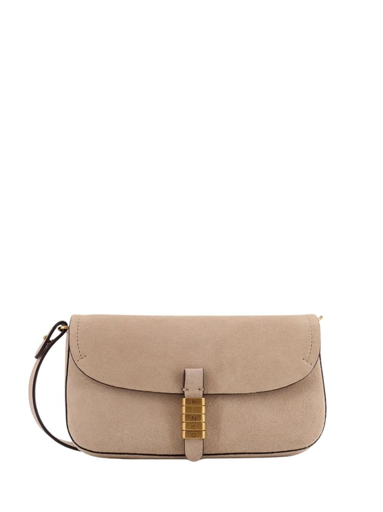 Pinko Saddle Gold-Tone Flat Shoulder Bag