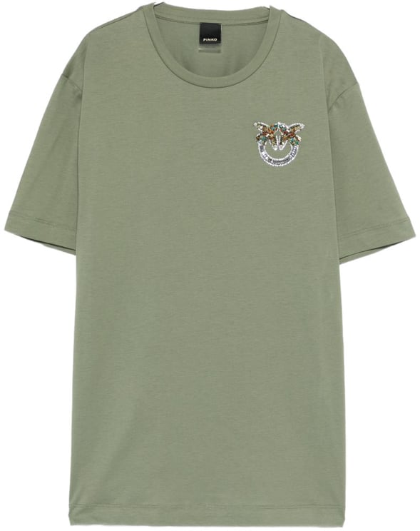Pinko T-Shirts And Polos Green