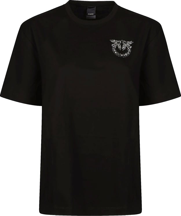 Pinko Strepitoso Round Neck T-shirt Black