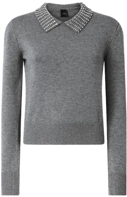 Pinko Sweaters Gray