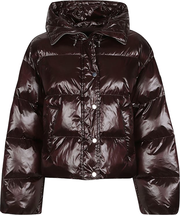 Pinko Impasto Down Jacket Brown