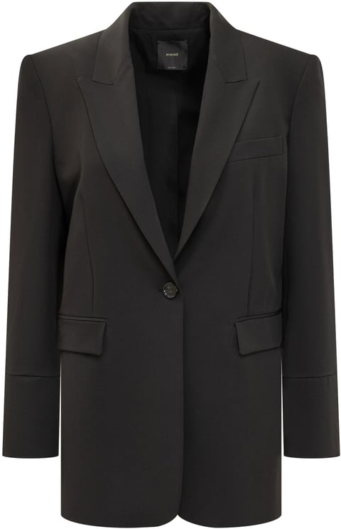 Pinko Pinko Blazer Nero Monopetto Donna