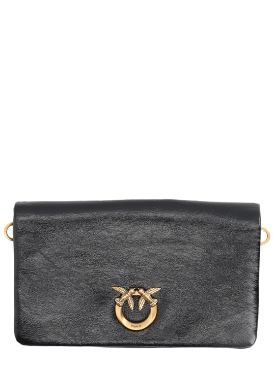 Pinko Small Rectangular Glossy Clutch