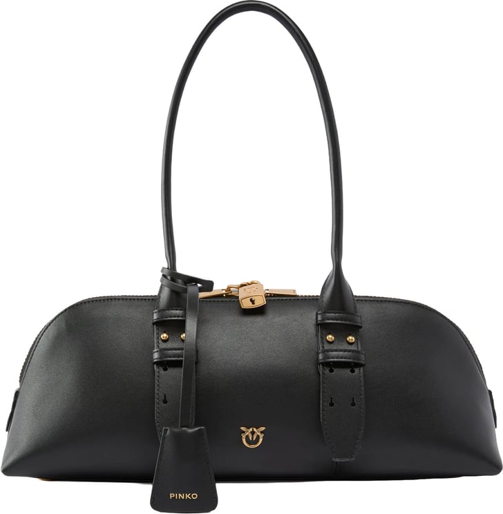Pinko Bags Nero-Antique Gold