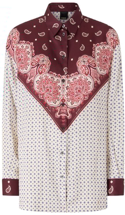 Pinko Shirts Multbordeauxrosso