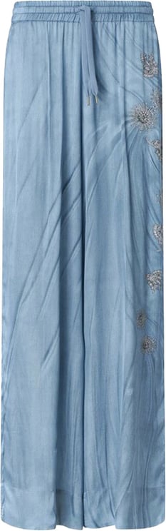 Pinko Trousers Cyan