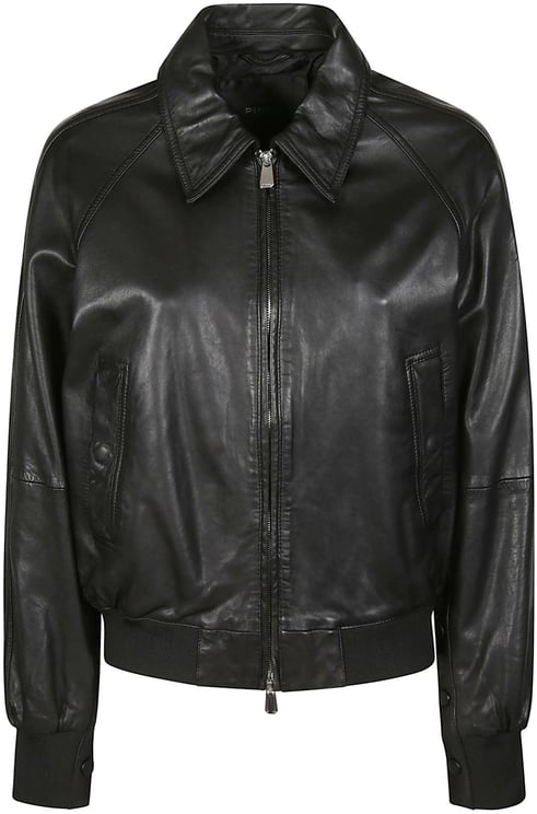 Pinko Barbra Bomber Jacket Black