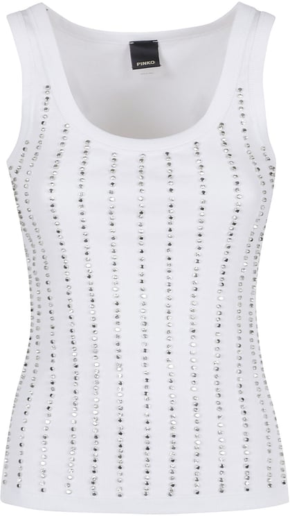 Pinko Cecily Tank Top White