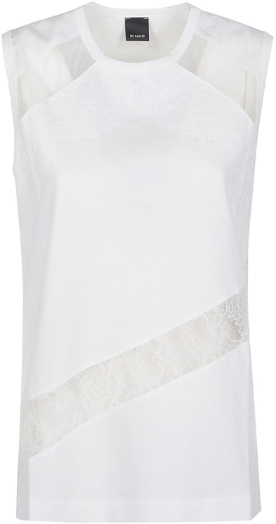Pinko Molly Tank Top White