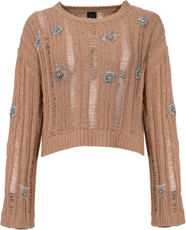 Pinko Sweaters Pink