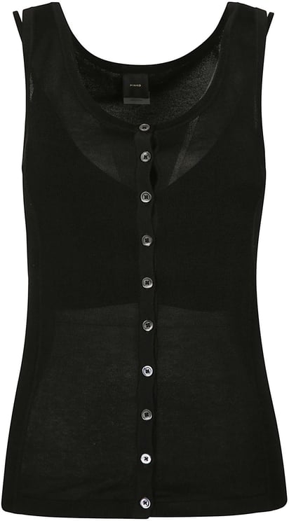 Pinko Ghibli Tank Top Black