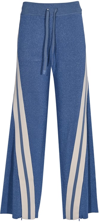 Pinko Trousers Azzurro Riviera