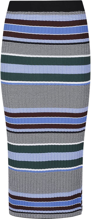 Pinko Terra Long Skirt Multicolour