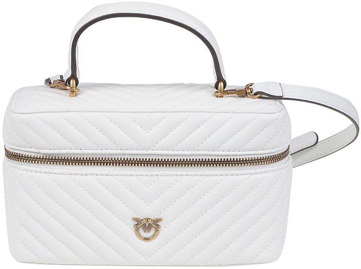 Pinko Vanity Soft Mini Bag White
