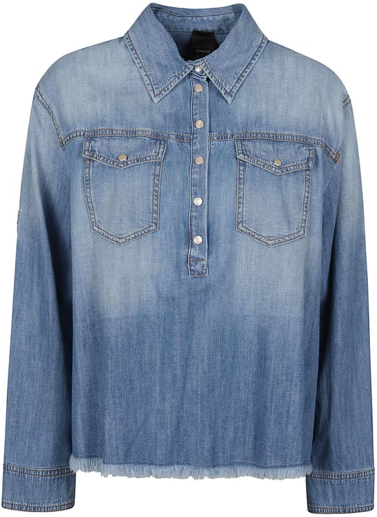 Pinko Cascate Blouse Blue