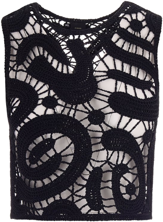Pinko Top Nero Limousine
