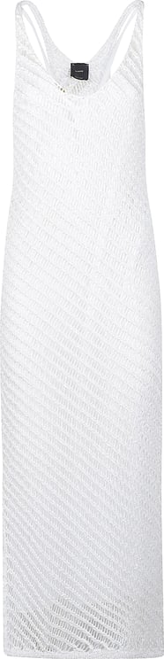 Pinko Miraggio Midi Dress White