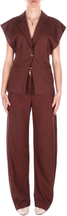 Pinko Trousers Brown