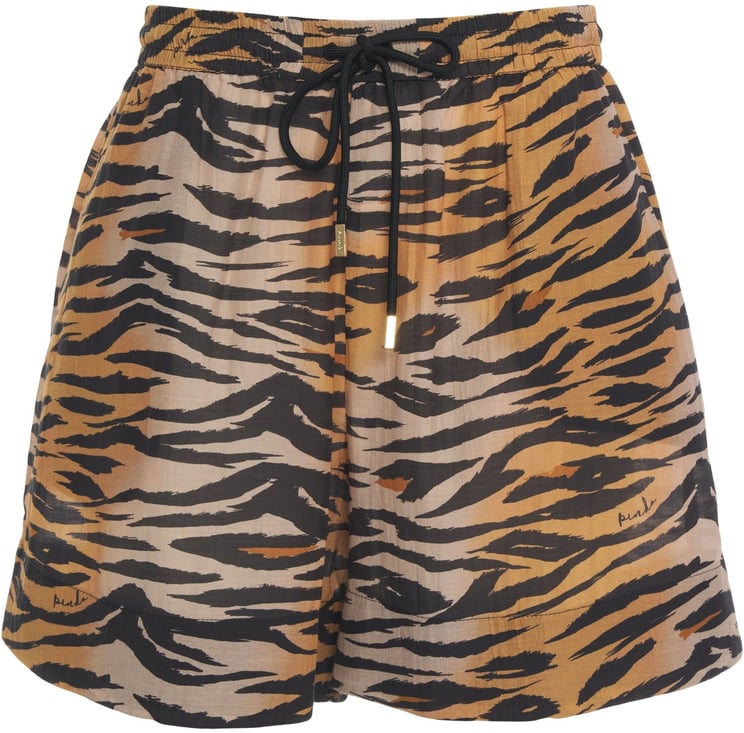 Pinko Shorts with animal print 'Shonda'