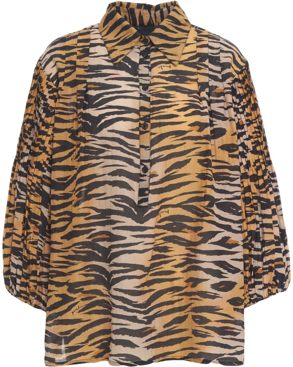Pinko Blouse with animal print 'Darcey'