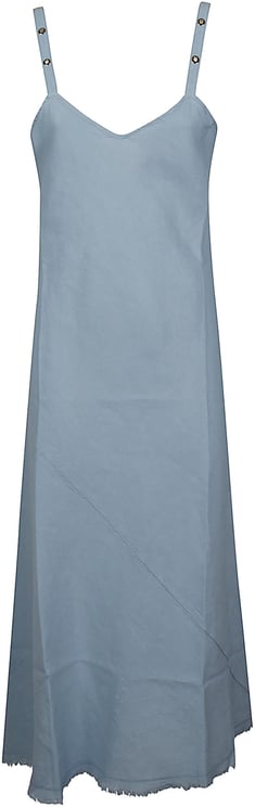 Pinko Aisha Long Dress Blue