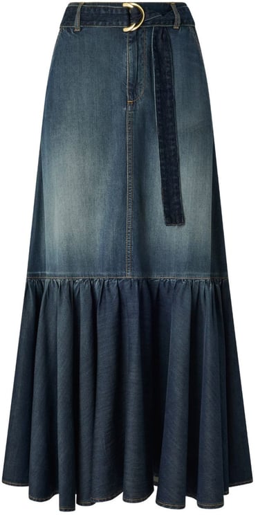 Pinko Skirts Lavaggio Medio Scuro