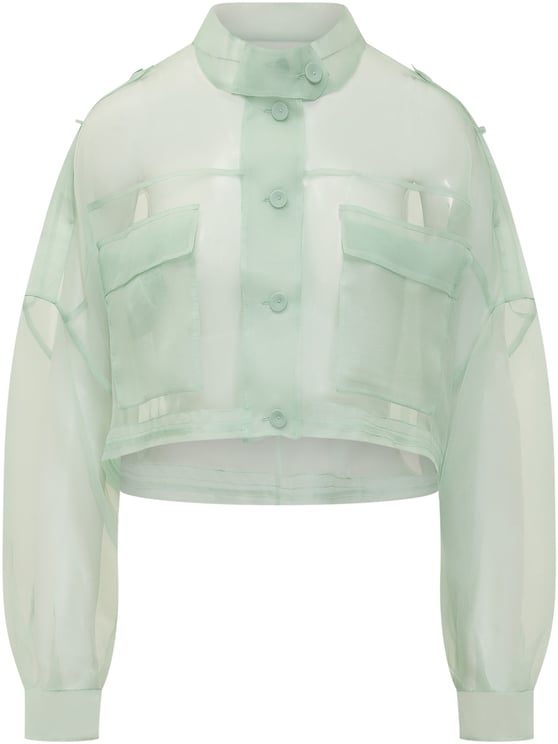Pinko Caban Longan in Organza Corto